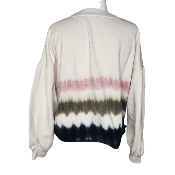 Z Supply Tempest Stripe Tie Dye Sweatshirt  Size XS - Picture 4 of 10
